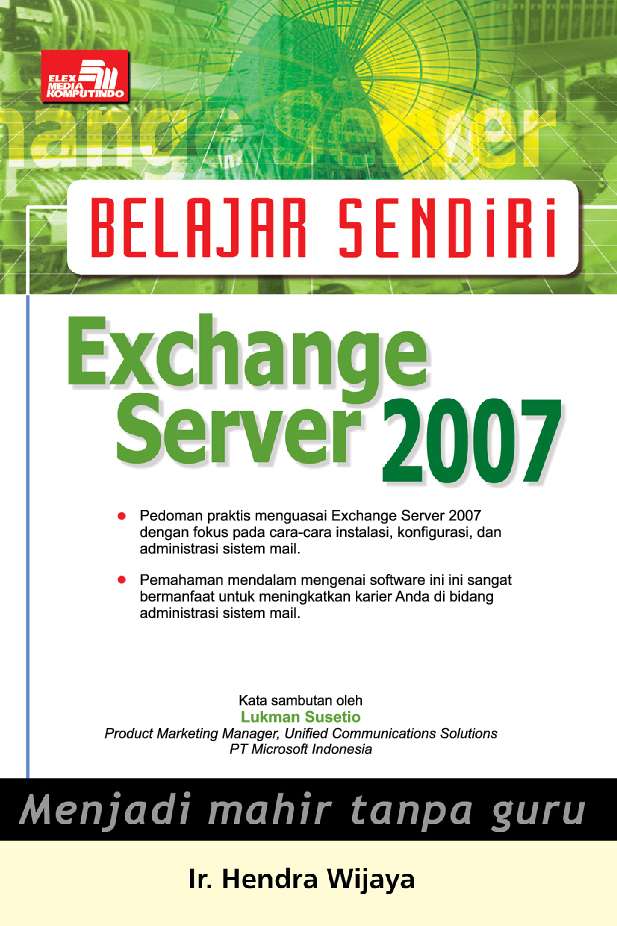 Cover Belajar Sendiri Exchange Server 2007