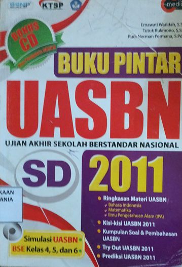 Cover Buku Pintar UASBN 2011 SD