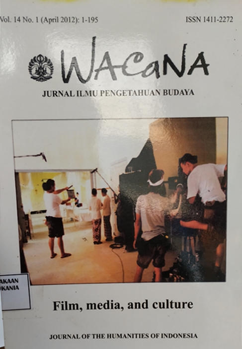 Cover WACANA: Jurnal Ilmu Pengetahuan Budaya