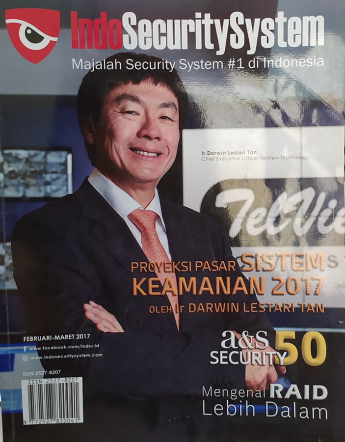Cover IndoSecuritySystem: Majalah Security System #1 di Indonesia (Februari-Maret 2017)