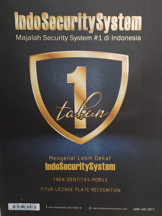 Cover IndoSecuritySystem: Majalah Security System #1 di Indonesia (Juni-Juli 2017)