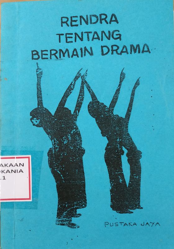 Cover Rendra Tentang Bermain Drama