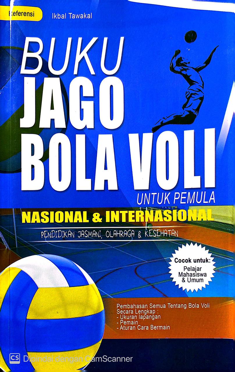 Cover Buku Jago Bola Voli