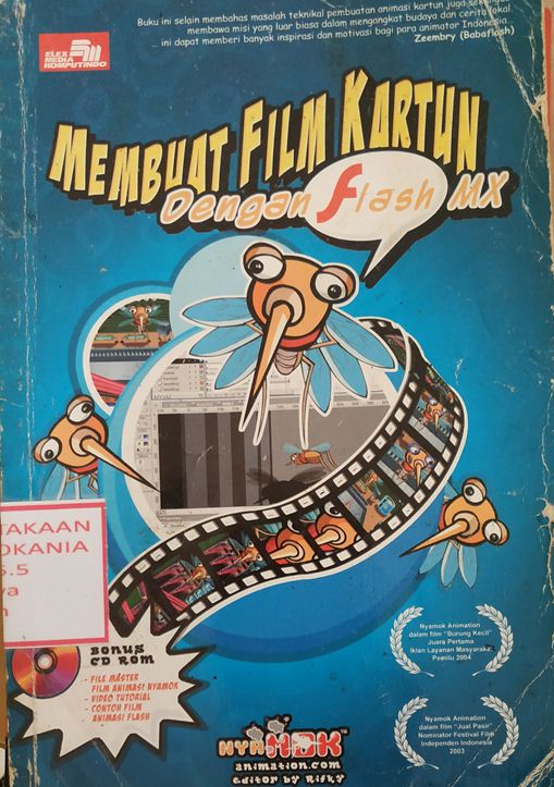 Cover Membuat Film Kartun dengan Flash MX