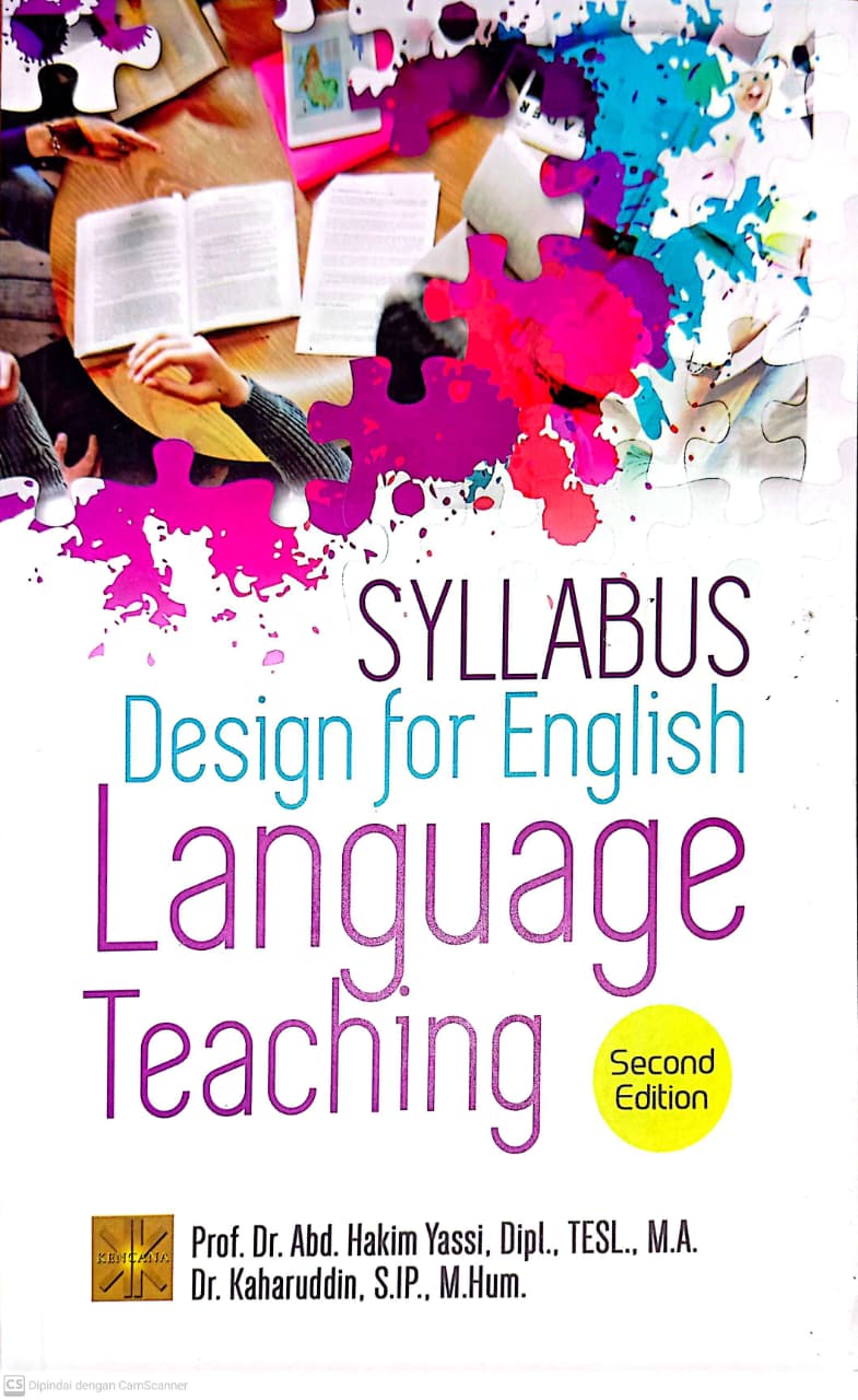 Cover SYLLABUS DESIGN FOR ENGLISH LANGUAGE TEACHING
