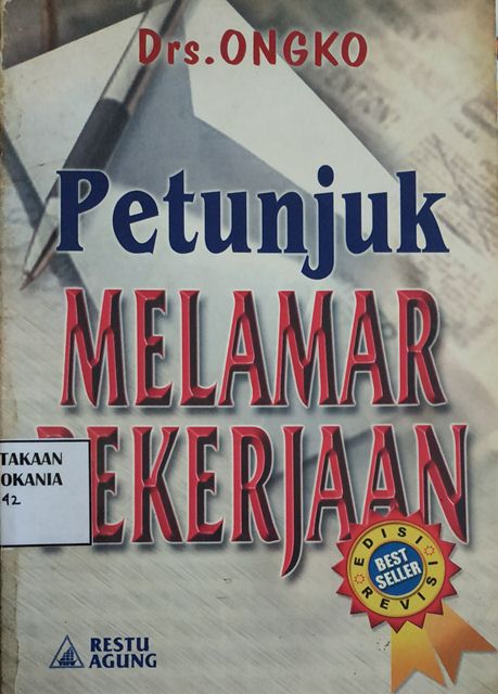 Cover Petunjuk Melamar Pekerjaaan