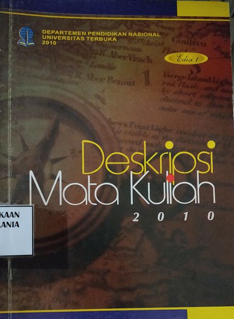 Cover Deskripsi Mata Kuliah 2010