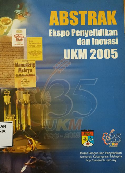 Cover Abstrak Ekspo Penyelidikan dan Inovasi UKM 2005