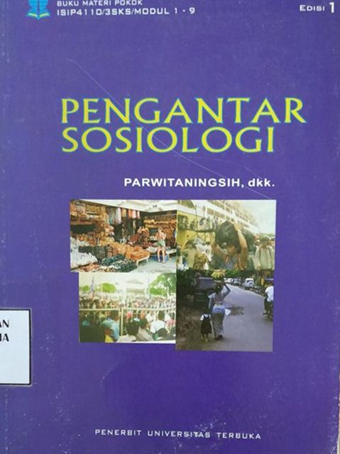 Cover Pengantar Sosiologi