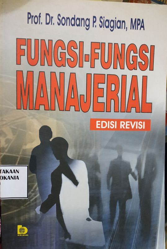 Cover Fungsi-Fungsi Manajerial