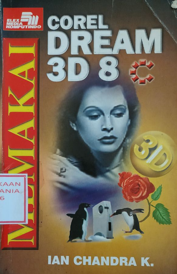 Cover Memakai Corel DREAM 3D 8