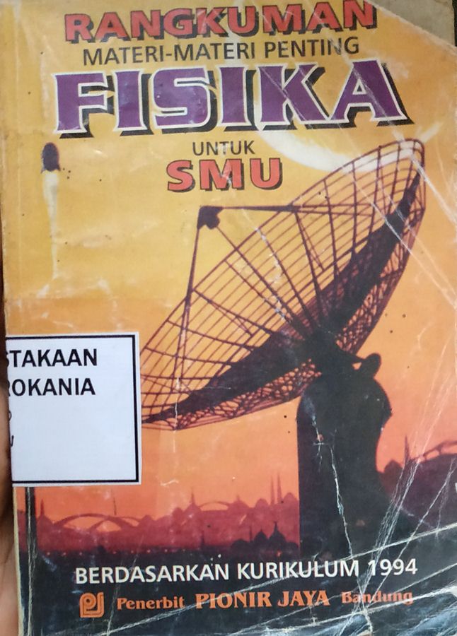 Cover Rangkuman Materi-Materi Fisika untuk SMU