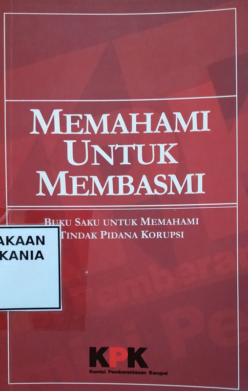 Cover Memahami untuk Membasmi