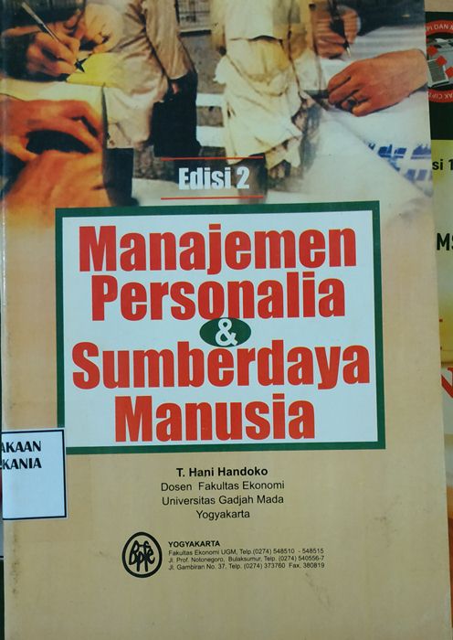 Cover Manajemen Personalia & Sumberdaya Manusia