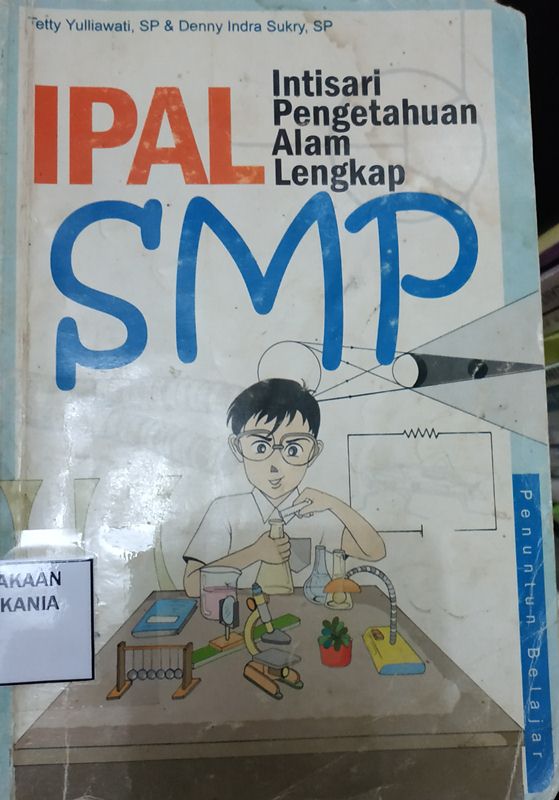 Cover Intisari Pengetahuan Alam Lengkap (IPAL) SMP