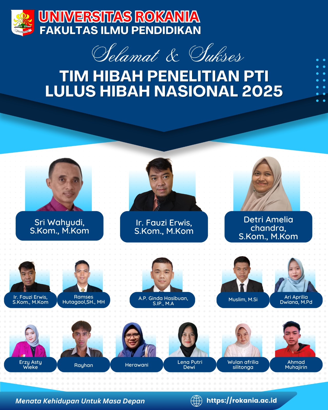 Dosen Prodi Pendidikan Teknologi Informasi Lolos Hibah Penelitian Nasional KEMDIKBUDRISTEK 2025