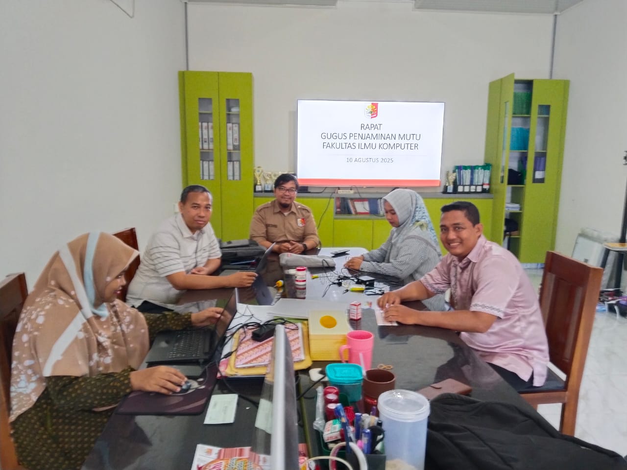 Rapat Gugus Penjaminan Mutu Internal Fakultas Ilmu Komputer Universitas Rokania