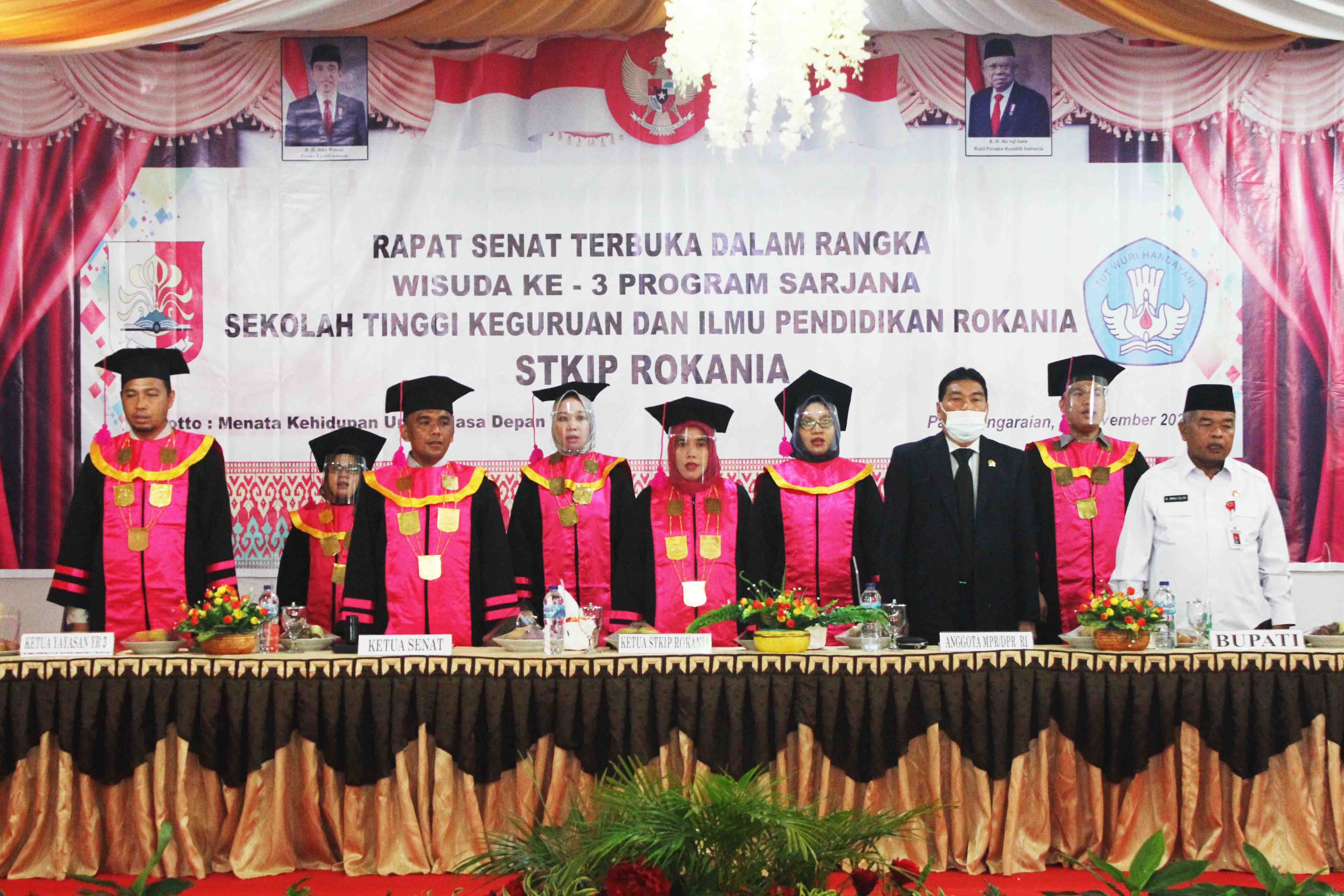 Rokania adakan wisuda ke-3 dan Berikan Anugerah Pendidikan 
